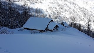 Leben auf der Alm im Winter [upl. by Akcimahs22]