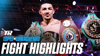 Teofimo Lopez Upsets Vasiliy Lomachenko to become Undisputed Lightweight Champion  FIGHT HIGHLIGHTS [upl. by Kosel98]