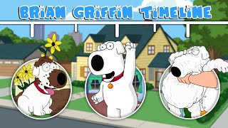 The Complete Brian Griffin Family Guy Timeline [upl. by Aratehs]