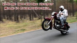 JAWA 250 goes 350 cc and takes off [upl. by Pinkerton]