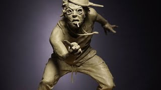 Sculpting maquette in clay FULL VIDEO [upl. by Rogovy]