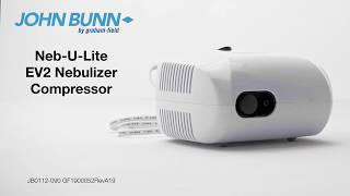 John Bunn® NebuLite EV2 Nebulizer Compressor [upl. by Oirom]