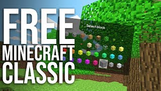 How to Play Free Minecraft Classic Edition [upl. by Bywaters975]