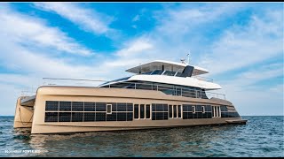 Sunreef 80 ECO Power catamaran 2023  The Most Advanced Electric Motor Yacht In The World is HERE [upl. by Ellehciram813]