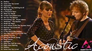 Acoustic 2022  The Best Acoustic Covers of Popular Songs 2022 [upl. by Notffilc]