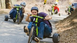 Razor DXT Drift Trike Ride Video [upl. by Tterej]