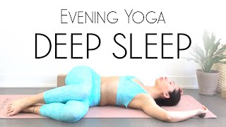 10 Minute Evening Yoga for Better Sleep [upl. by Bedad583]