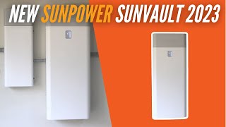 New SunPower SunVault Battery 2023 UPDATED [upl. by Amadus437]