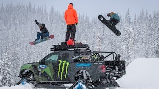 KEN BLOCK’S RAPTORTRAX SHREDFEST WITH ZAK HALE amp ETHAN DEISS [upl. by Epul]