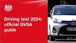 Driving test 2024 official DVSA guide [upl. by Neehar]