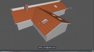 DiaLux evo  How to create a complicated roof [upl. by Halima973]