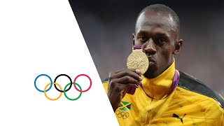 Usain Bolt Receives 100m Gold Medal  London 2012 Olympics [upl. by Joshua270]