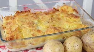 KARTOFFELGRATIN  so gelingt dir der Auflaufklassiker  Cremig amp knusprig [upl. by Tolman]