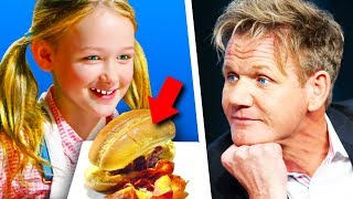 15 Times Gordon Ramsay Actually LIKED THE FOOD Part 2 [upl. by Serrell]