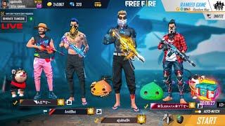 Free Fire Live  Heroic GrandMaster Push Global No1 In India [upl. by Lefkowitz271]