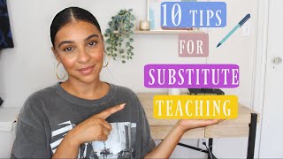 Tips for Substitute Teachers [upl. by Htilil]