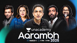 UNLIMITED EDUCATION 4499Year 🗿🔥  Unacademy Aarambh 2025 [upl. by Wylma600]