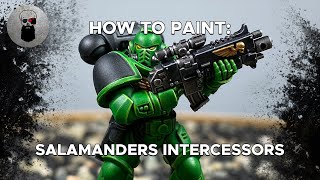 Contrast How to Paint Salamanders [upl. by Dreeda]