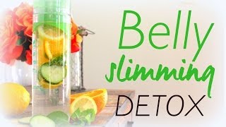 Natural Belly Slimming Detox Water Recipe [upl. by Ettesoj832]