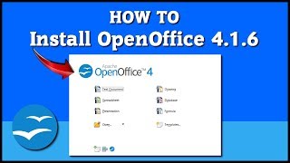 How to install Open Office 416 on Windows 10 Tutorial [upl. by Katsuyama351]