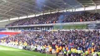 BOLTON V BIRMINGHAM  INJURY TIME EQUALISING GOAL CELEBRATIONS [upl. by Oremoh]