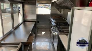 Rolling Kitchens  18 Foot Standard Food Truck Interior [upl. by Clemence]