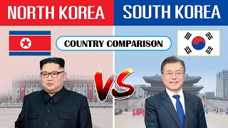 North Korea vs South Korea  Country Comparison [upl. by Phyllis]