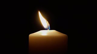 Flickering Candle Stock Video [upl. by Bourne994]