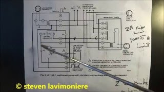 boiler aquastat operating control wiring explained [upl. by Tildy671]