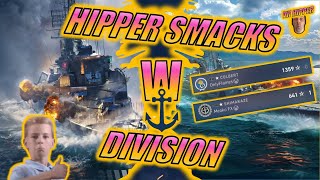 Hipper Humiliates Wanchor Division [upl. by Nylrahc]