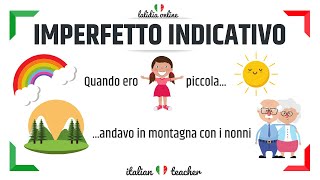 IMPERFETTO INDICATIVO  VERBS  Italian for Beginners [upl. by Rein413]