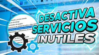 DESHABILITA ESTOS Servicios Innecesarios  Optimiza Windows 10 al 100  MAXIMO Rendimiento [upl. by Aiduan]