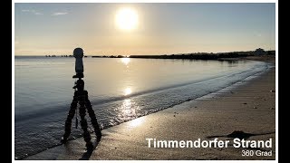 Ostsee  Timmendorfer Strand in 360 Grad 4K 2018 [upl. by Gavette346]