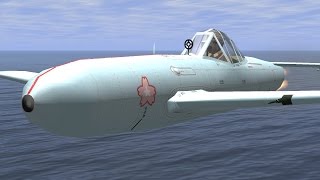 MXY7 Ohka Cherry Blossom Kamikaze [upl. by Connie621]