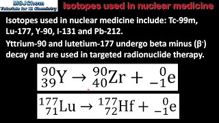 D8 Isotopes used in radiotherapy HL [upl. by Yentruoc]