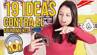 19 COSAS QUE HACER CUANDO ESTÁS ABURRIDO EN CASA  Mayden y Natalia [upl. by Eiliab]