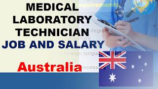 Medical Lab Technician Salary in Australia  Jobs and Wages in Australia [upl. by Eachern]