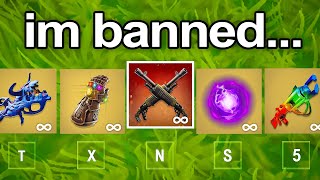 FORTNITE But Everyone Has BANNED Items [upl. by Toy]