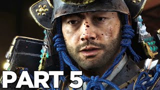 GHOST OF TSUSHIMA Walkthrough Gameplay Part 5  SAMURAI ARMOR PS4 PRO [upl. by Florinda]