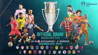 2024 Concacaf Champions Cup  Official Draw [upl. by Alina]