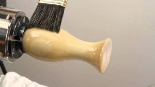 Applying Sanding Sealer Woodturning Howto [upl. by Furlong]