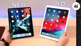 Comparing the Old amp New 129Inch iPad Pros The Difference is Real [upl. by Kleeman47]