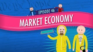 Market Economy Crash Course Government and Politics 46 [upl. by Aisatan]