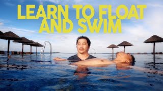 How to SWIM and FLOAT Beginners Tutorial [upl. by Katherina]