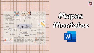 COMO HACER MAPAS MENTALES EN WORD [upl. by Carolann]