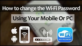 How to Change Your WiFi NamePassword From Phone or PC  Tutorial [upl. by Audrit]