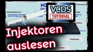 VCDS Injektoren auslesen  Erweiterte Messwerte [upl. by Osyth]