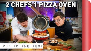 HOME PIZZA OVEN PUT TO THE TEST BY CHEFS  Sorted Food [upl. by Yedarb751]