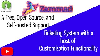 Zammad a free open source self hosted Helpdesk Ticketing system to replace Snappy osTicket more [upl. by Stevenson222]