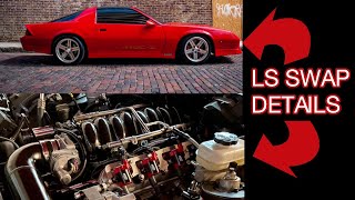 How I Swapped The LS3 in my Thirdgen Camaro IrocZ [upl. by Llerat]